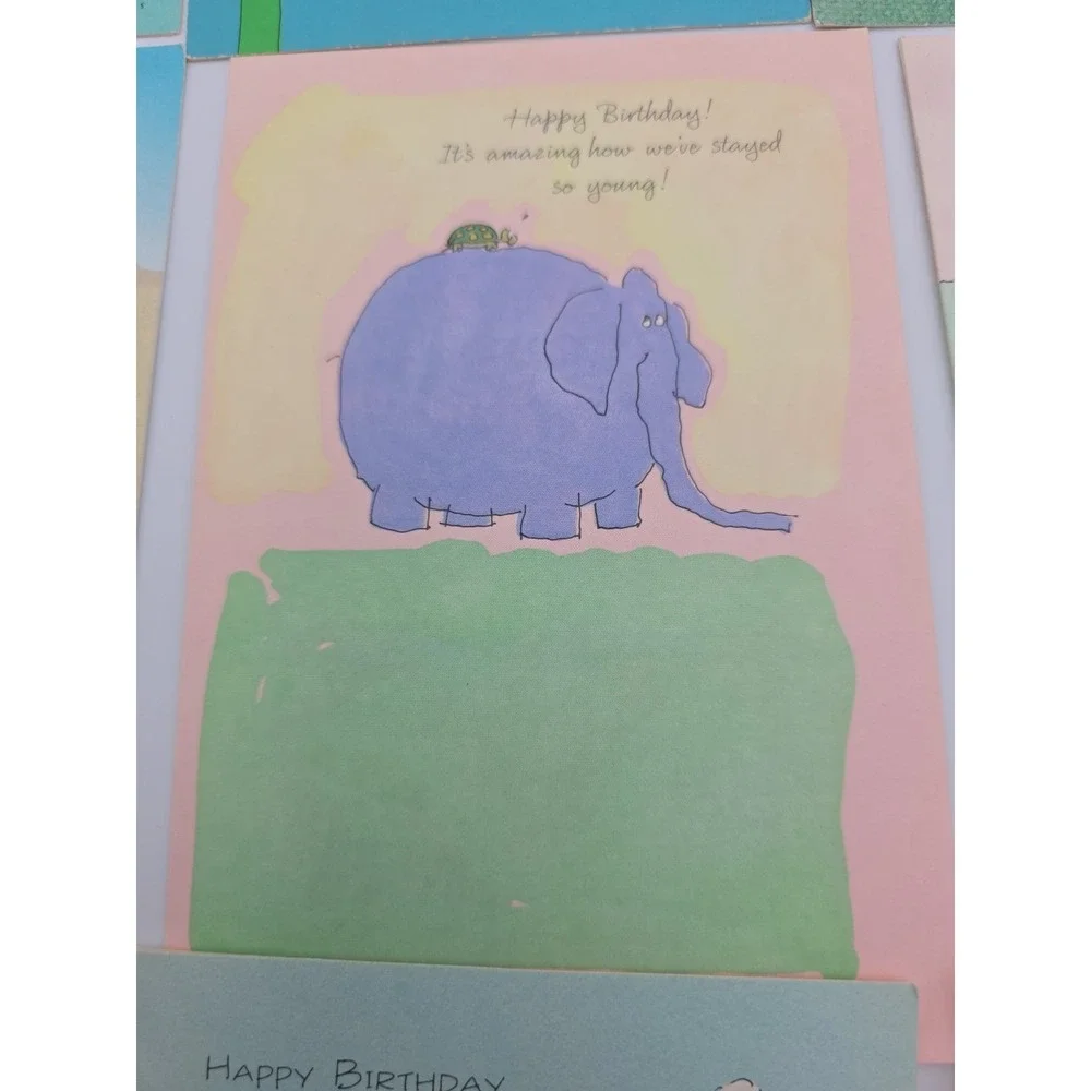 Vtg Hallmark Happy Birthday Funny Greeting Cards UNUSED Envelopes Lot of 16 80s